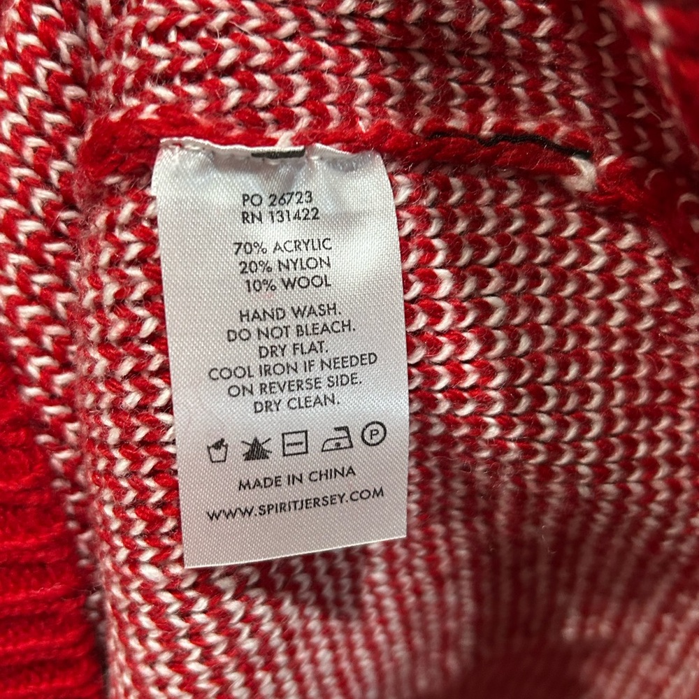 New Spirit Jersey Oversized New York Knit Sweater Size S - Picture 6 of 8